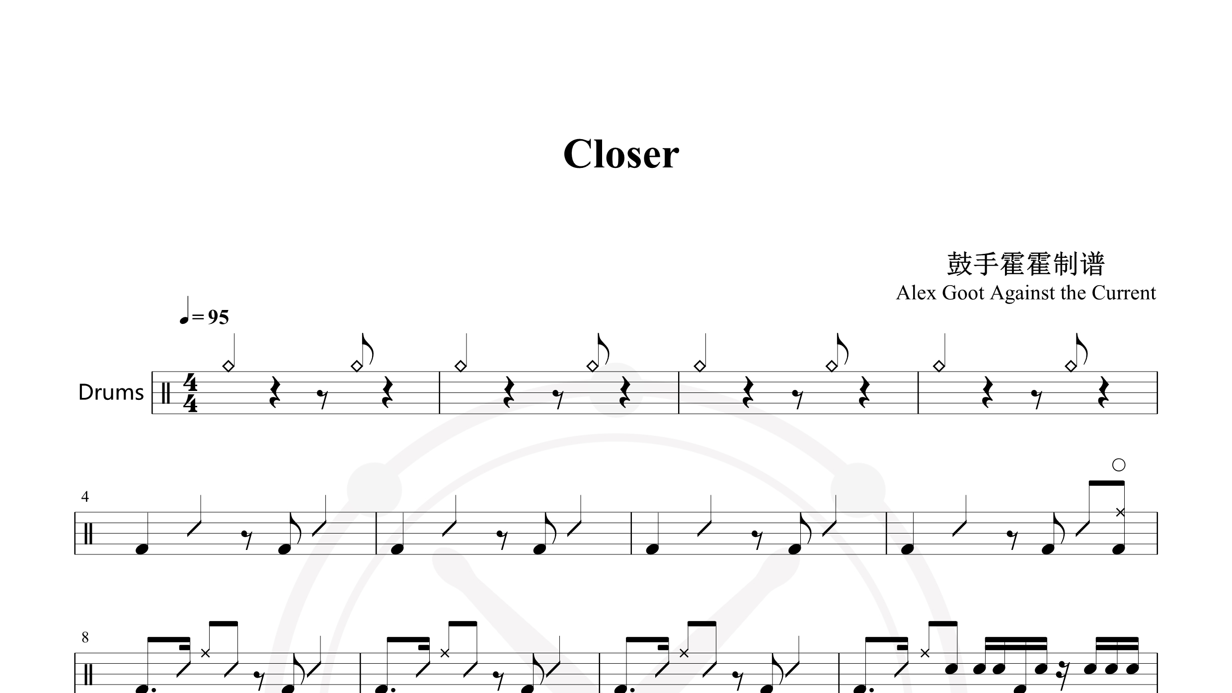 Alex Goot Against the Current – Closer