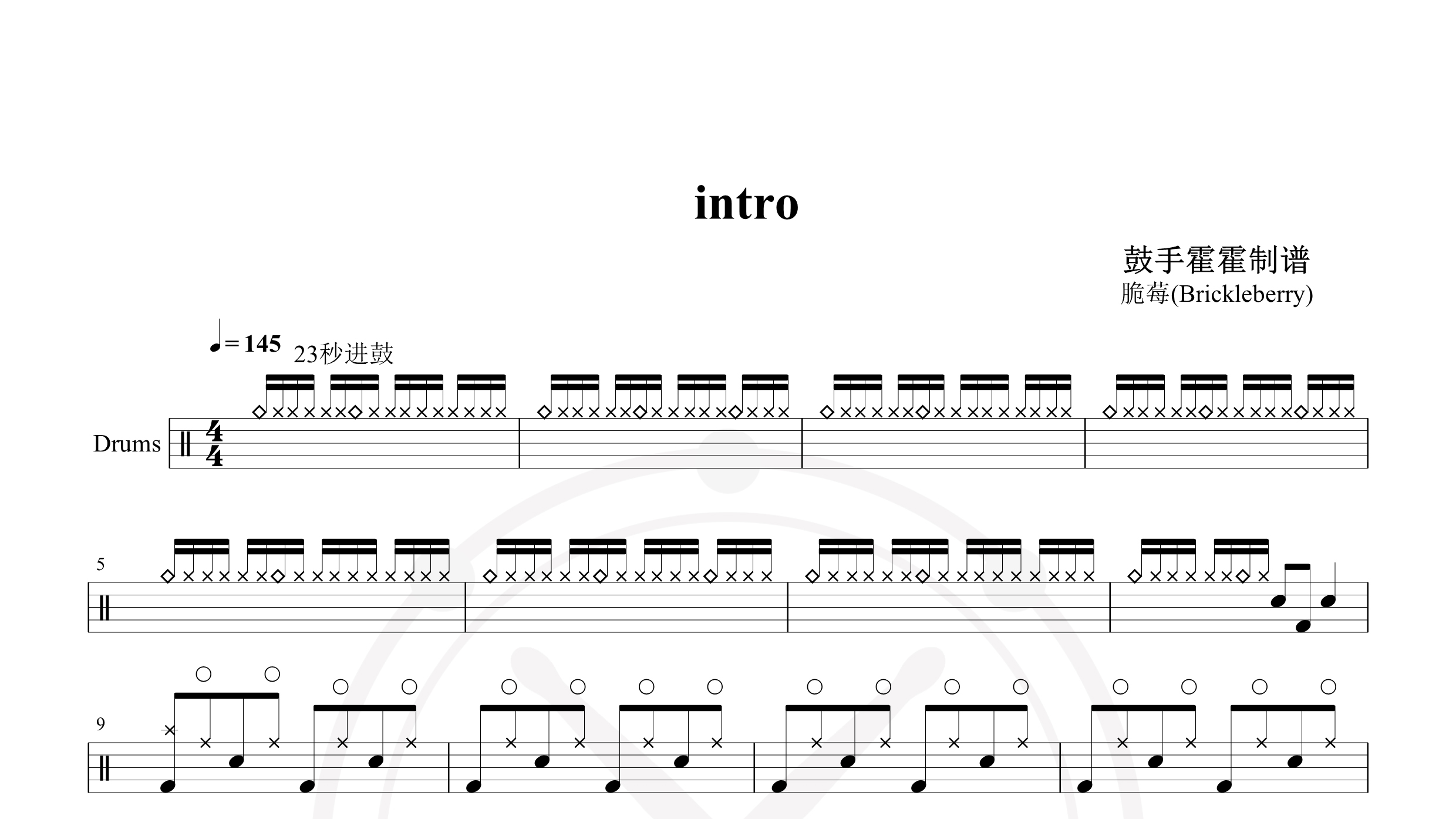 脆莓(Brickleberry) – intro