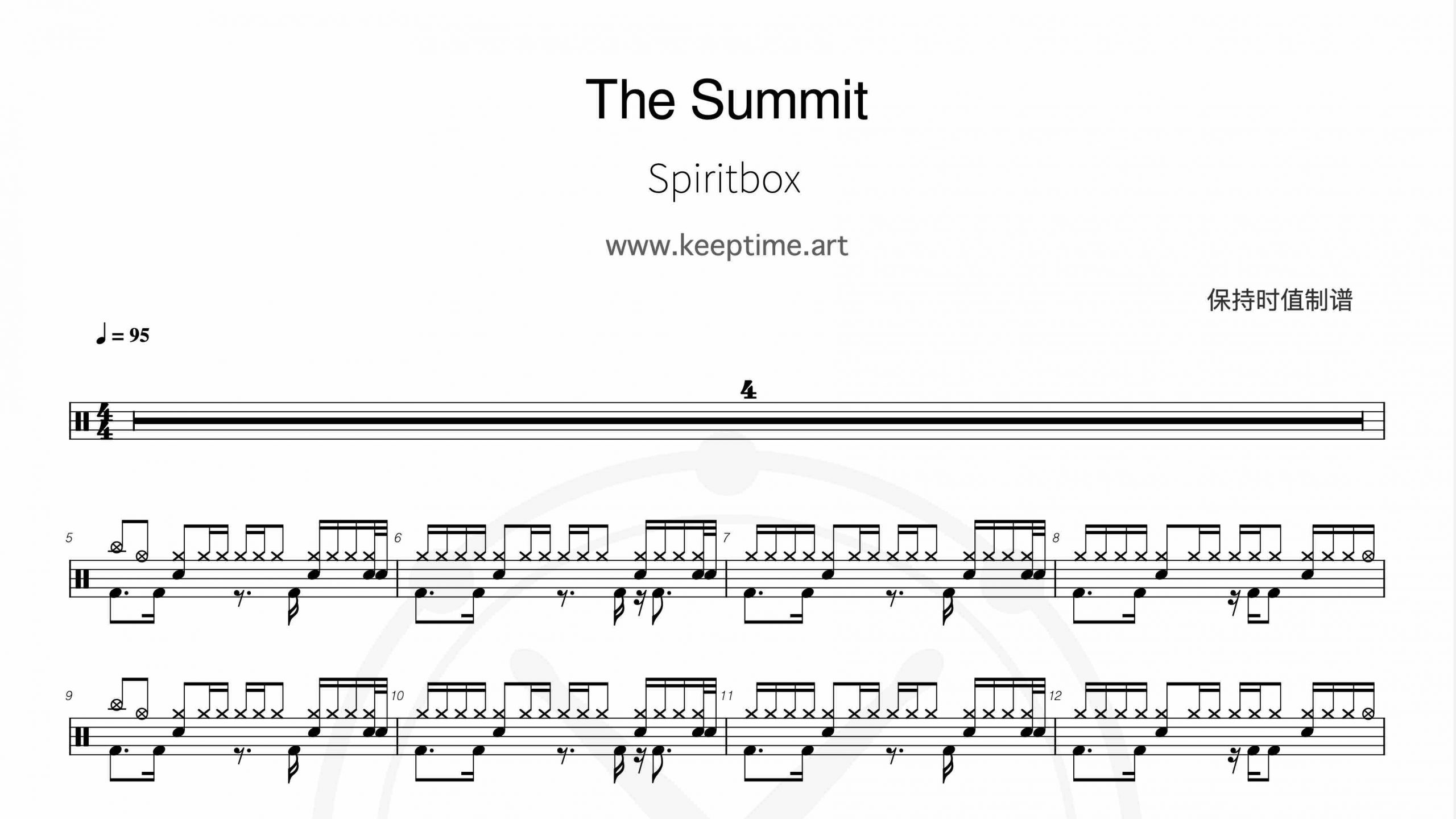 Spiritbox – The Summit-鼓谱